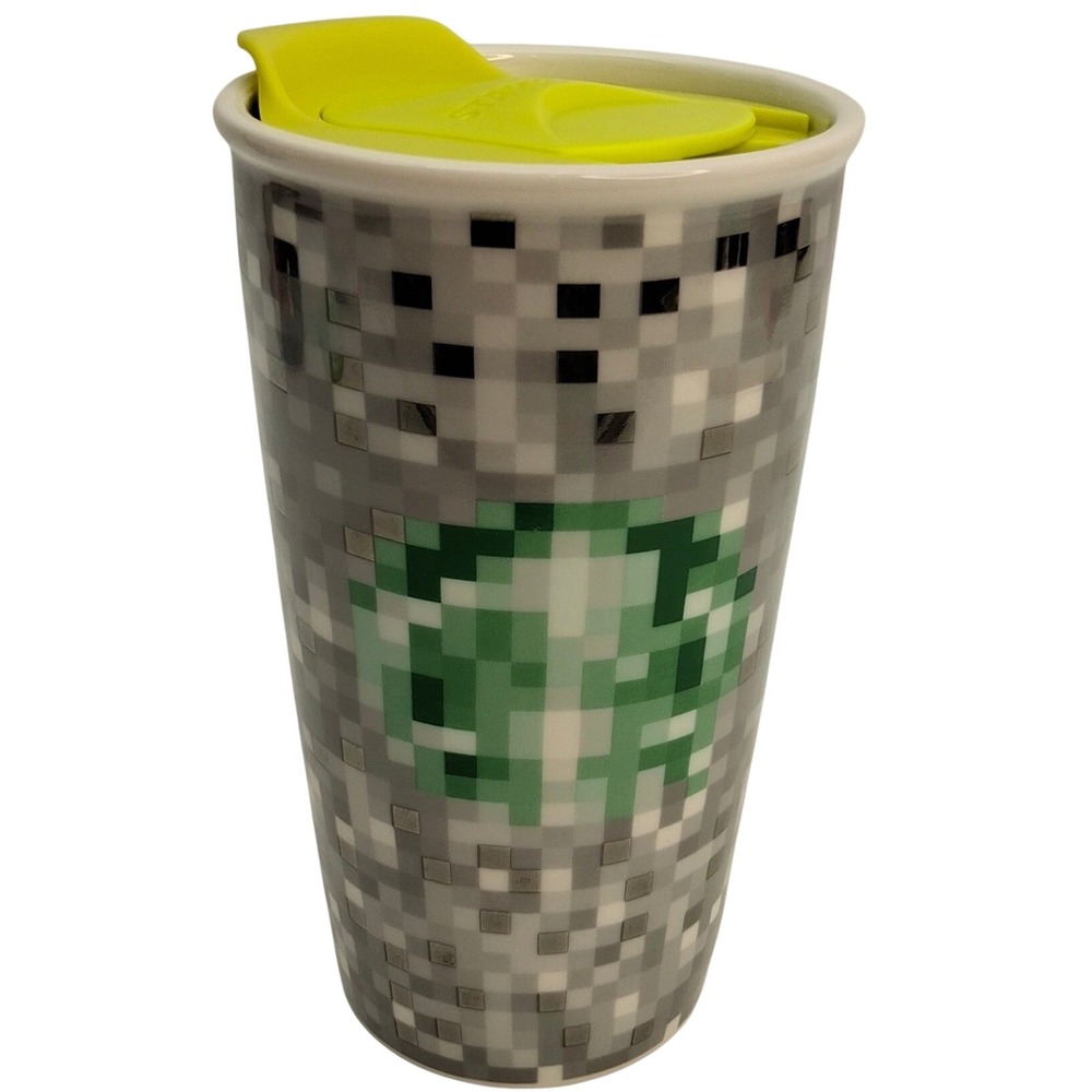 Starbucks x Rodarte 2012 Pixel Art 12 oz Ceramic Tumbler